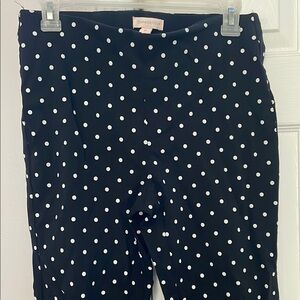 Charter Club Black and White Polka Dot Leggings